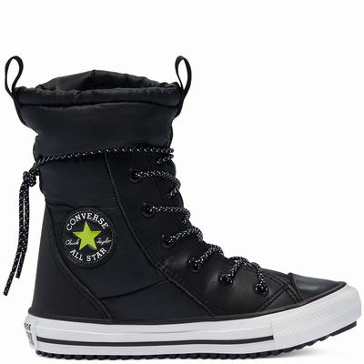 Gyerek Converse Water Repellent Chuck Taylor All Star MC Boot Bakancs CO0318467 Fekete/Fehér